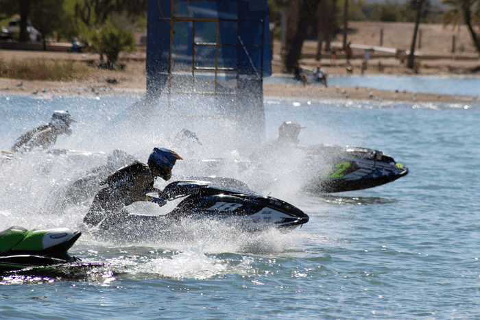 El deporte de las motos acuáticas