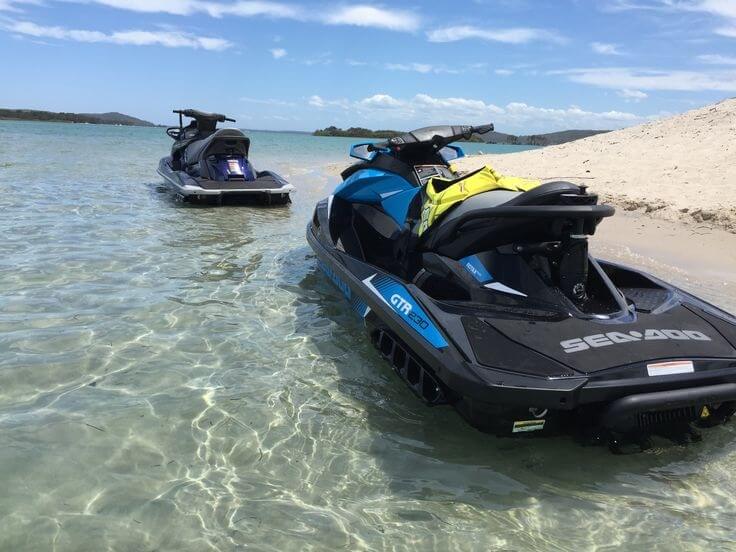 ¿Cuál es el consumo de una moto de agua?