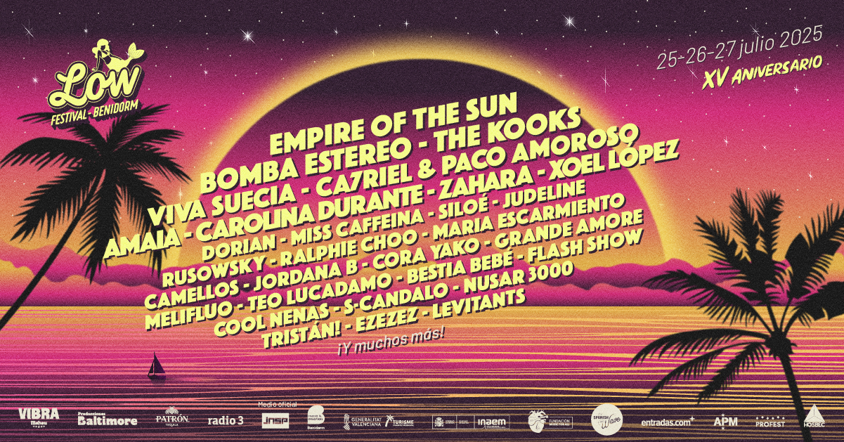 Jet, música y verano: así se vive el Low Festival 2025 desde el mar