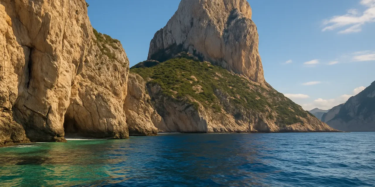 Calpe desde el mar: calas secretas sin acceso por tierra