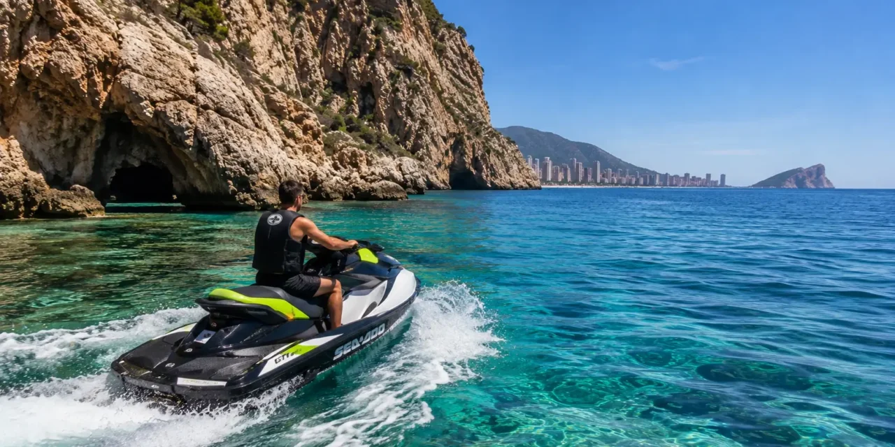Las mejores rutas en moto de agua en Altea, Mascarat y la Isla de Benidorm