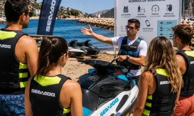 Qué esperar del briefing antes de subir a una moto de agua